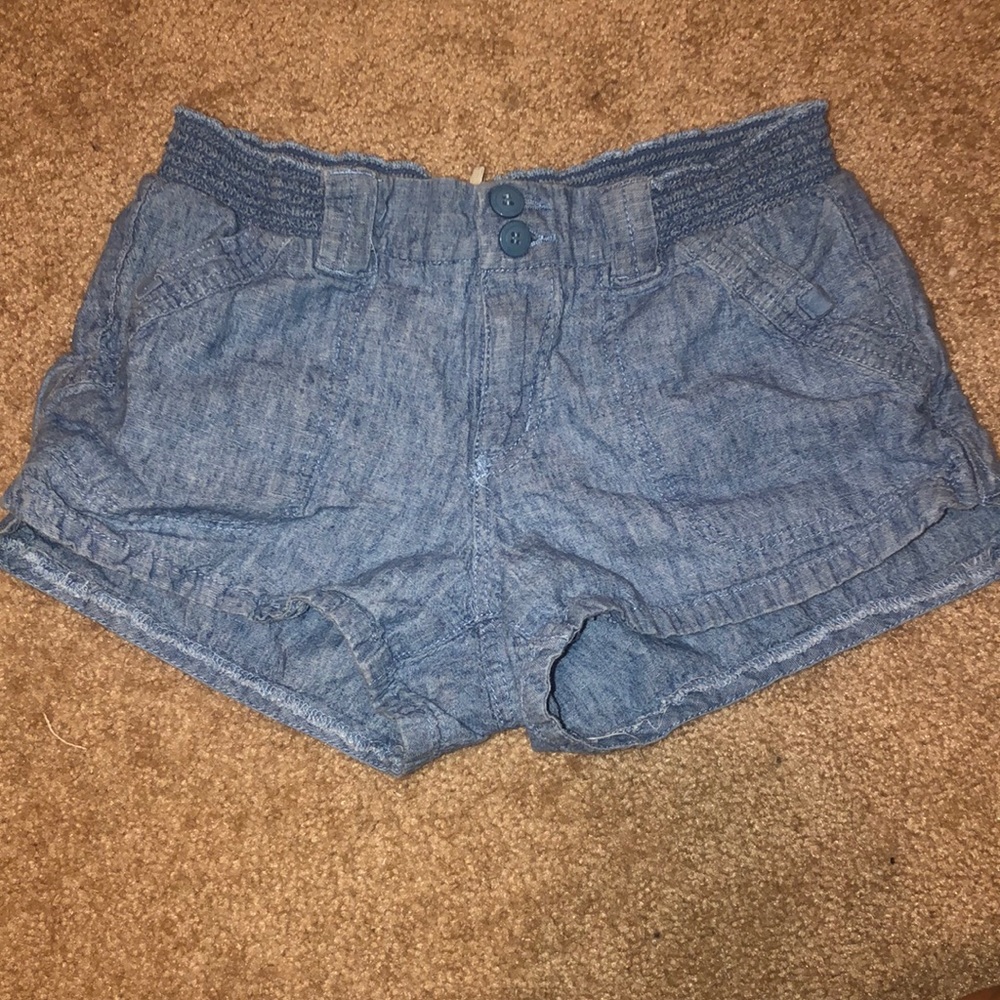 cloth denim shorts